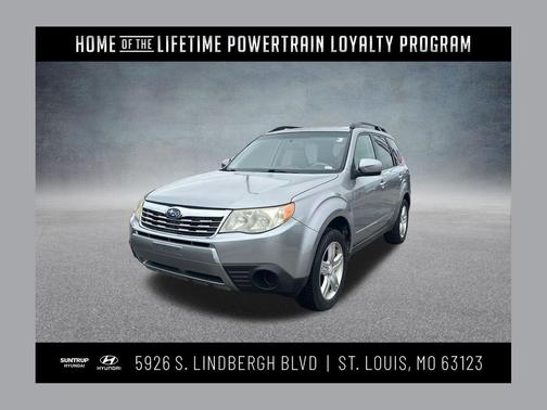 Steel Silver Metallic 2010 Subaru Forester 2.5 X Premium