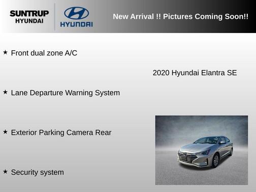 Stellar Silver 2020 Hyundai ELANTRA SE
