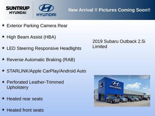 2019 Subaru Outback 2.5i Limited