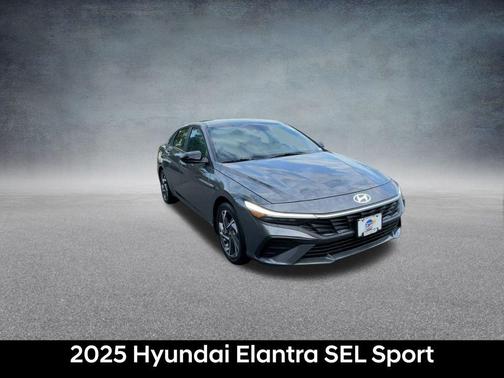 Ecotronic Gray 2025 Hyundai ELANTRA Sport