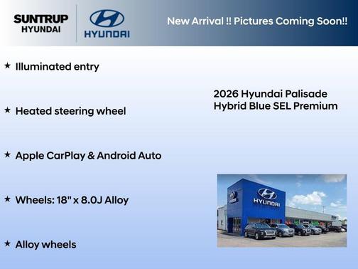 Titan Green 2026 Hyundai Palisade Hybrid Blue SEL Premium 7P