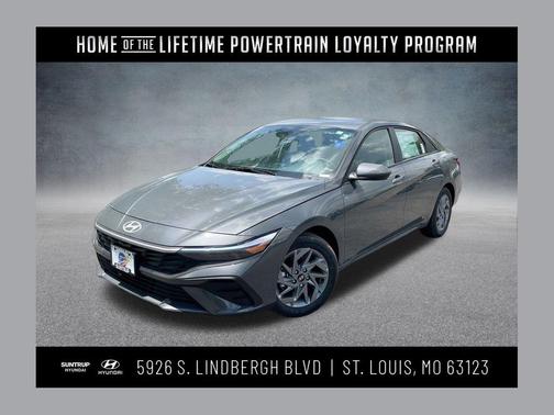 Ecotronic Gray 2025 Hyundai ELANTRA HEV Blue
