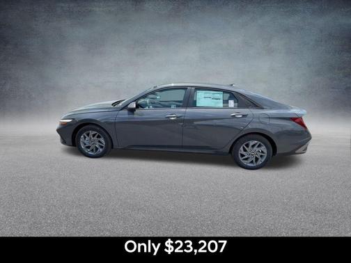 Ecotronic Gray 2025 Hyundai ELANTRA HEV Blue