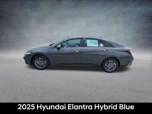 Ecotronic Gray 2025 Hyundai ELANTRA HEV Blue