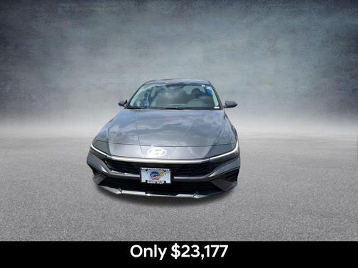 Ecotronic Gray 2025 Hyundai ELANTRA HEV Blue