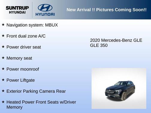 2020 Mercedes-Benz GLE 350 4MATIC