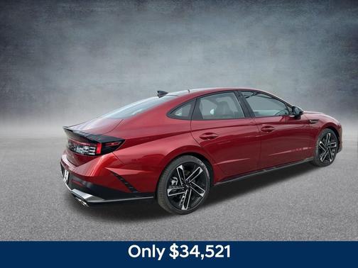 Ultimate red 2026 Hyundai SONATA N Line