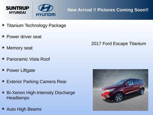 2017 Ford Escape Titanium