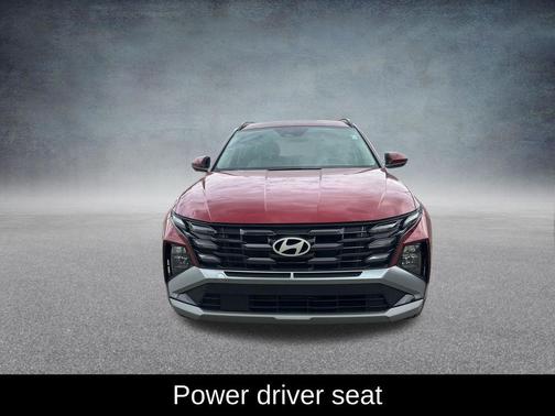 Ultimate Red 2025 Hyundai TUCSON Hybrid Blue