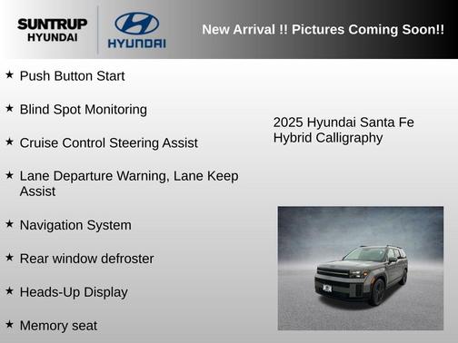 Hampton Gray 2025 Hyundai SANTA FE HEV Calligraphy