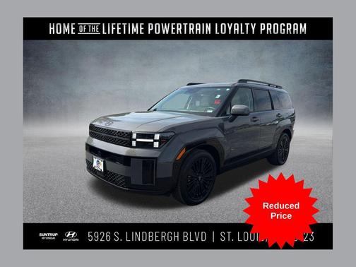 Hampton Gray 2025 Hyundai SANTA FE HEV Calligraphy