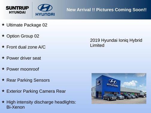Ceramic White 2019 Hyundai IONIQ Hybrid Limited