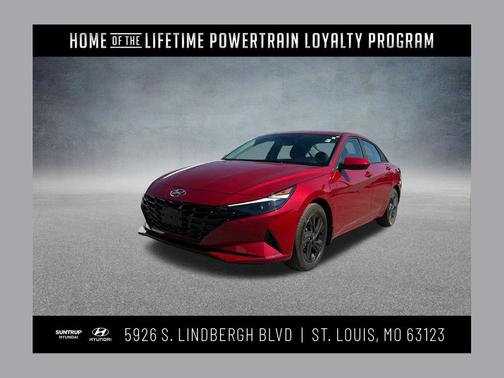 Scarlet Red Pearl 2023 Hyundai ELANTRA SEL