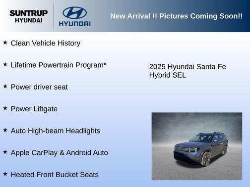 2025 Hyundai SANTA FE SEL 2.4