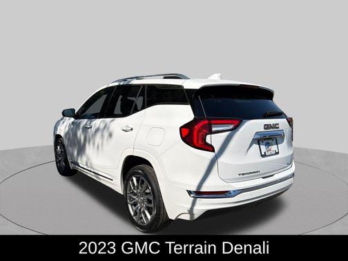 Summit White 2023 GMC Terrain Denali