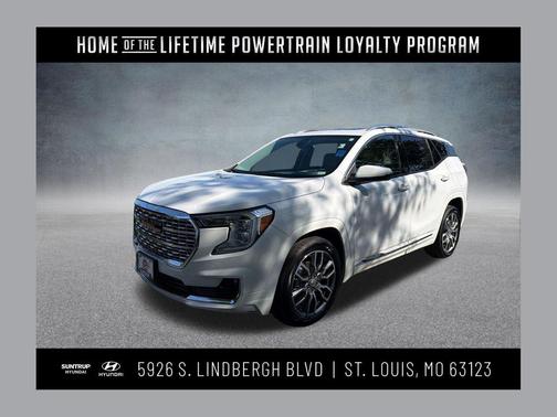 Summit White 2023 GMC Terrain Denali