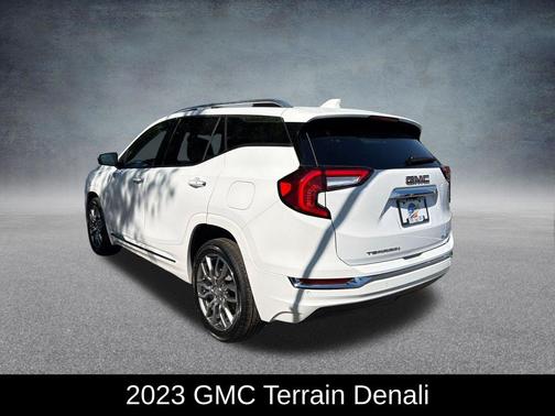 Summit White 2023 GMC Terrain Denali
