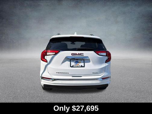Summit White 2023 GMC Terrain Denali