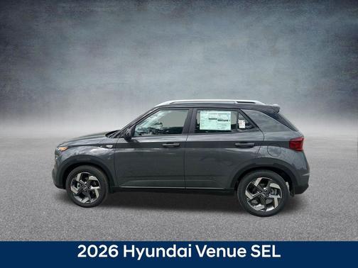 Ecotronic Gray w/Black Roof 2026 Hyundai VENUE SEL w/Two-Tone Roof