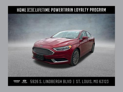 Ruby Red 2018 Ford Fusion SE