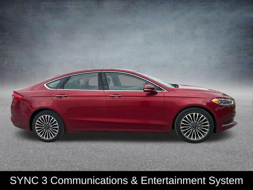 Ruby Red 2018 Ford Fusion SE