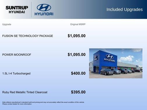 Ruby Red 2018 Ford Fusion SE