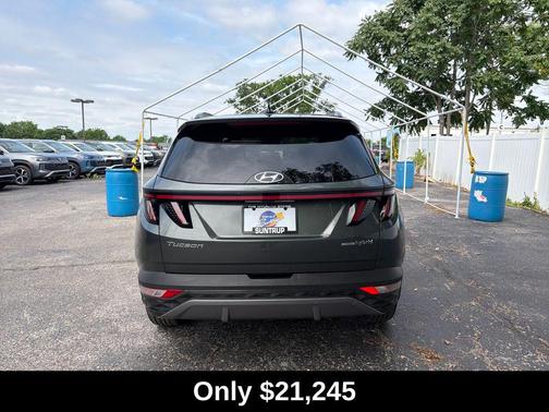 Amazon Gray 2022 Hyundai TUCSON Hybrid Limited