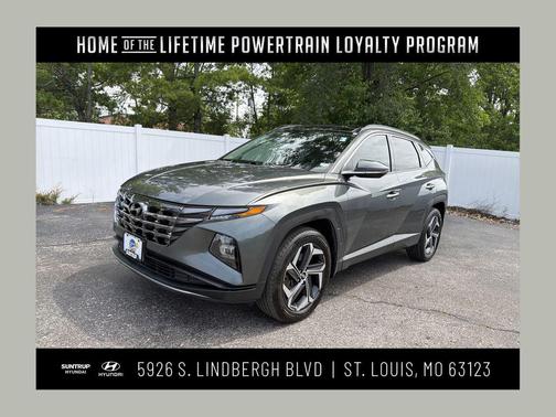 Amazon Gray 2022 Hyundai TUCSON Hybrid Limited
