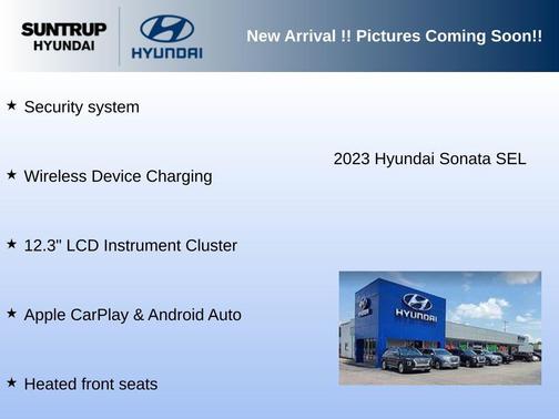 Ultimate Red 2023 Hyundai SONATA SEL