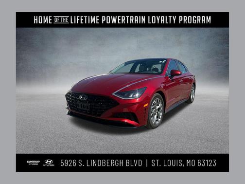 Ultimate Red 2023 Hyundai SONATA SEL