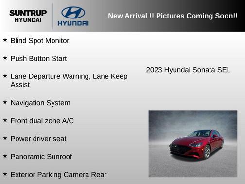 Ultimate Red 2023 Hyundai SONATA SEL
