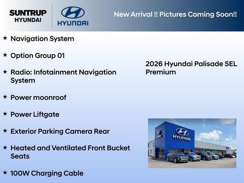 2026 Hyundai PALISADE SEL Premium