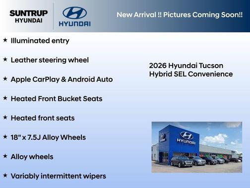 Ecotronic Gray 2026 Hyundai TUCSON Hybrid SEL Convenience