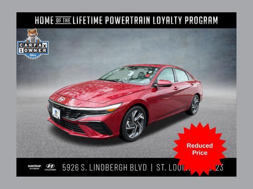 Ultimate Red 2025 Hyundai ELANTRA Limited