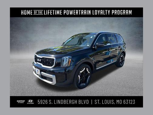 Ebony Black 2024 Kia Telluride EX