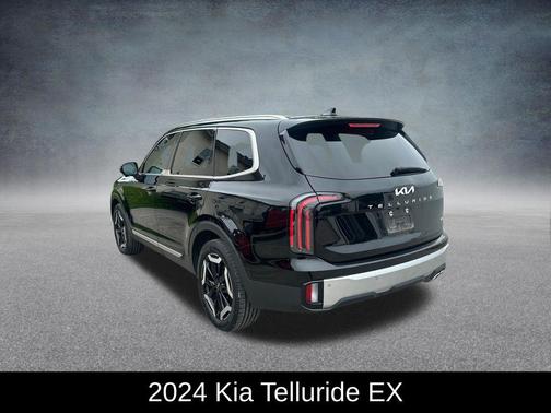 Ebony Black 2024 Kia Telluride EX