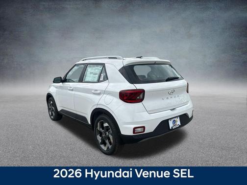 Lunar White 2026 Hyundai VENUE SEL