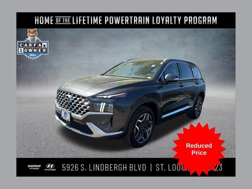 Gray 2023 Hyundai SANTA FE Limited