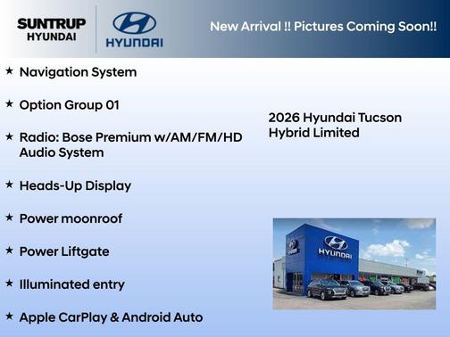 2026 Hyundai TUCSON Hybrid Limited