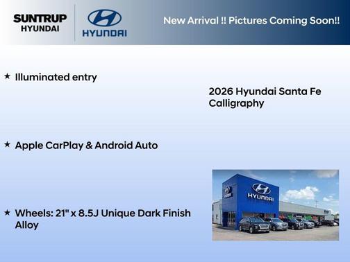 Rockwood Green 2026 Hyundai SANTA FE Calligraphy