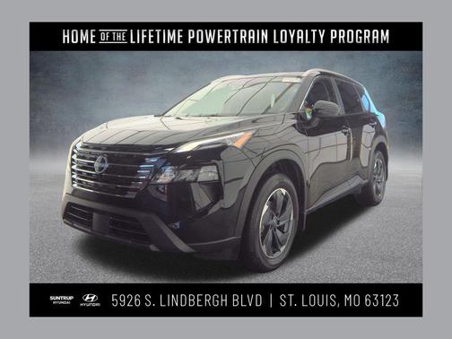 Super Black 2025 Nissan Rogue SV