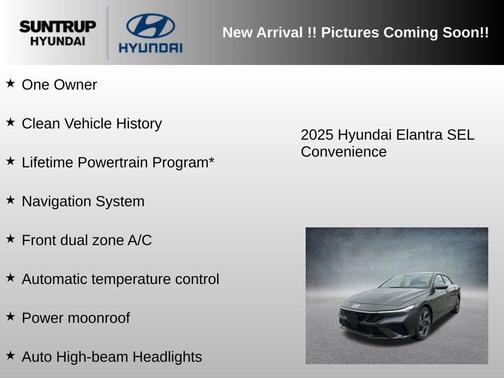 2025 Hyundai ELANTRA SEL