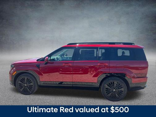 Ultimate Red 2026 Hyundai SANTA FE HEV Calligraphy