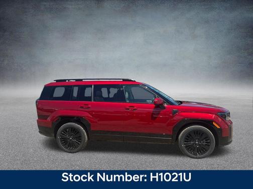 Ultimate Red 2026 Hyundai SANTA FE HEV Calligraphy