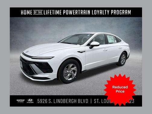Serenity White 2026 Hyundai SONATA SE