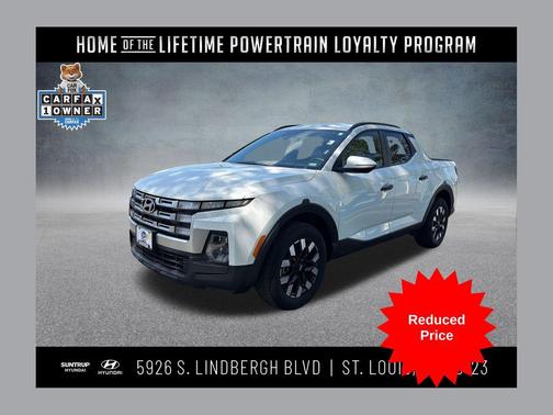 Atlas White 2025 Hyundai SANTA CRUZ SEL