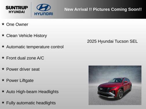 Ultimate Red 2025 Hyundai TUCSON SEL
