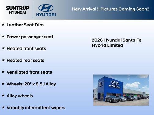 Hampton Gray 2026 Hyundai SANTA FE Limited