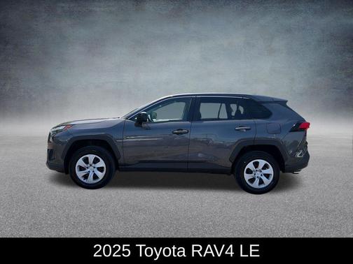 Magnetic Gray Metallic 2025 Toyota RAV4 LE