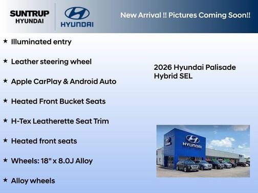 Abyss Black Pearl 2026 Hyundai Palisade Hybrid SEL 8P